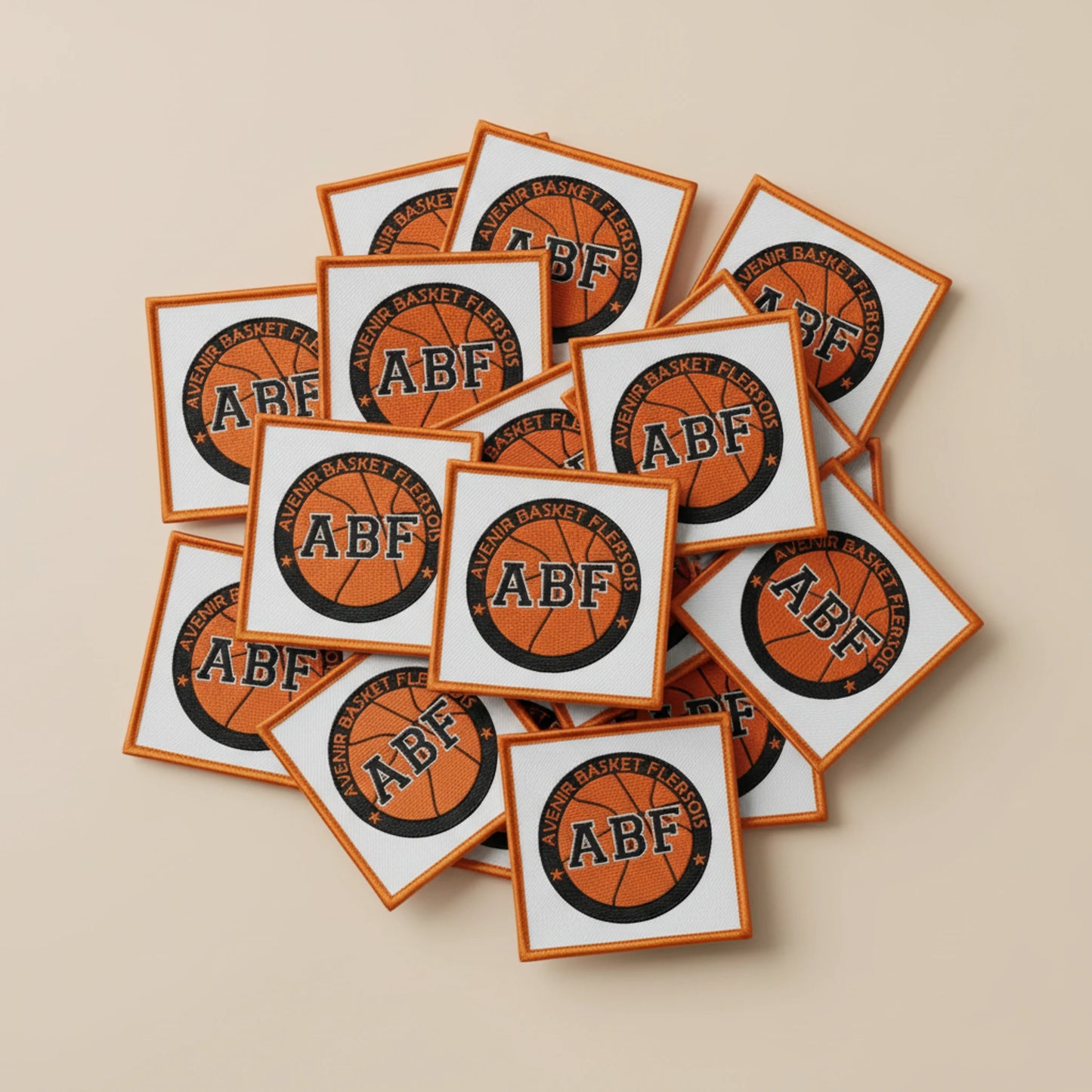 Collection patchs brodés Basketball