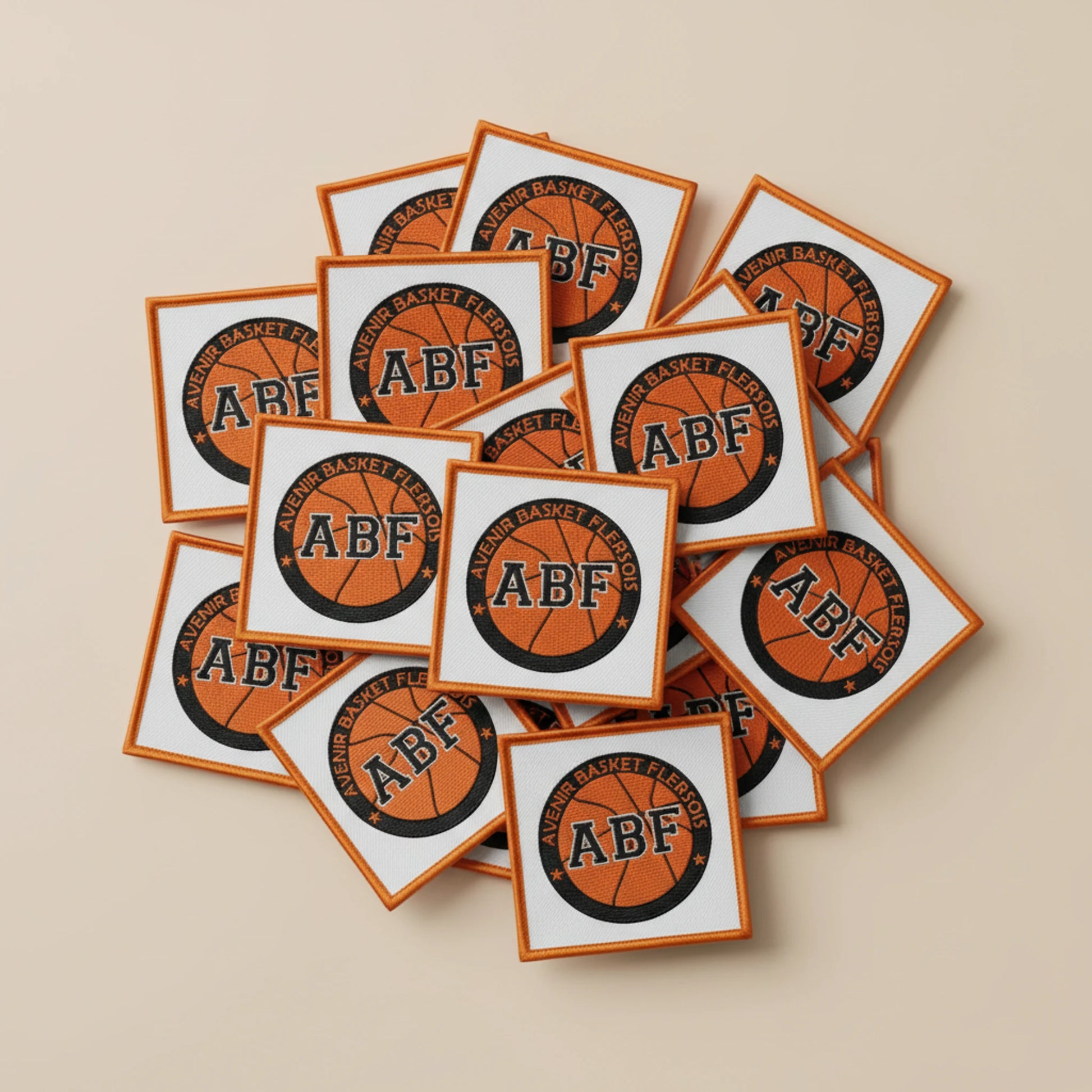 Collection patchs brodés Basketball