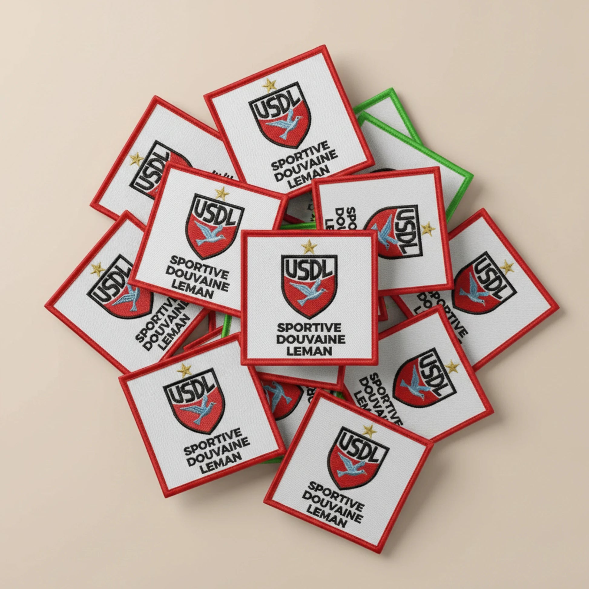 Dos velcro patch brodé PPATCH