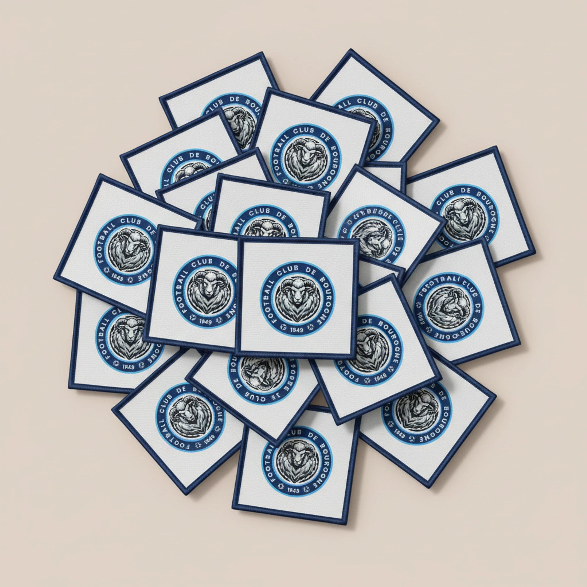 Dos velcro patch brodé PPATCH
