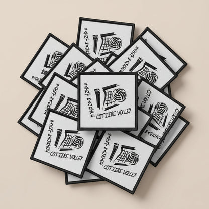 Dos velcro patch brodé PPATCH