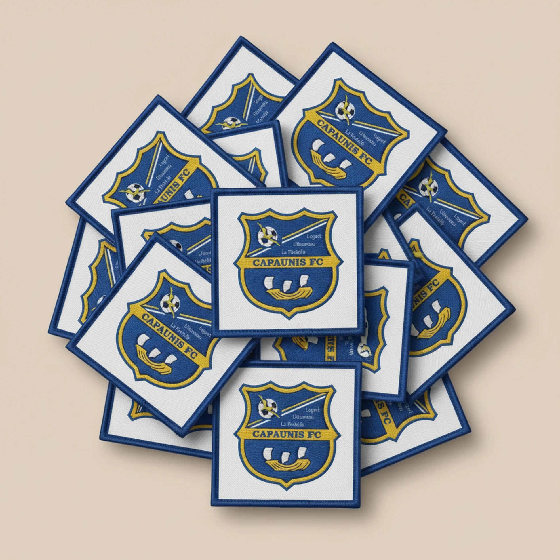 Dos velcro patch brodé PPATCH
