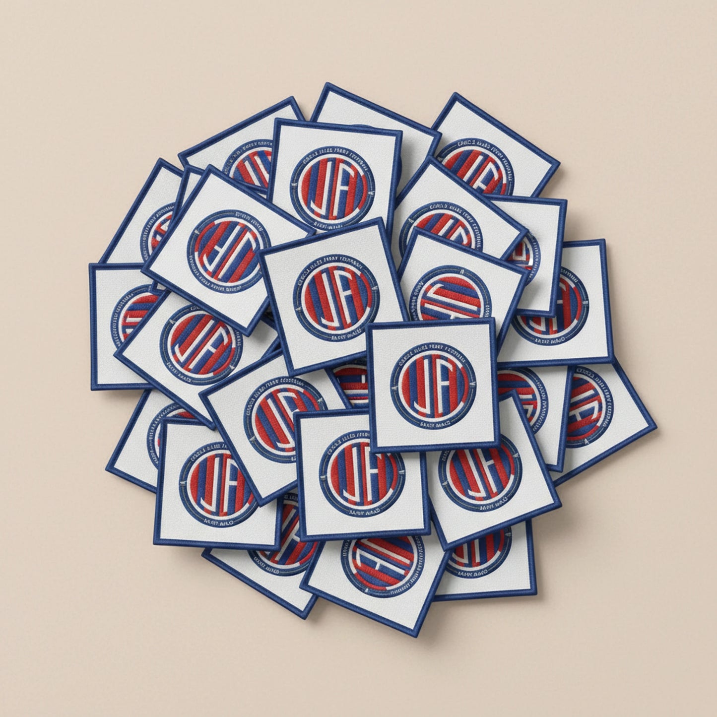 Dos velcro patch brodé PPATCH