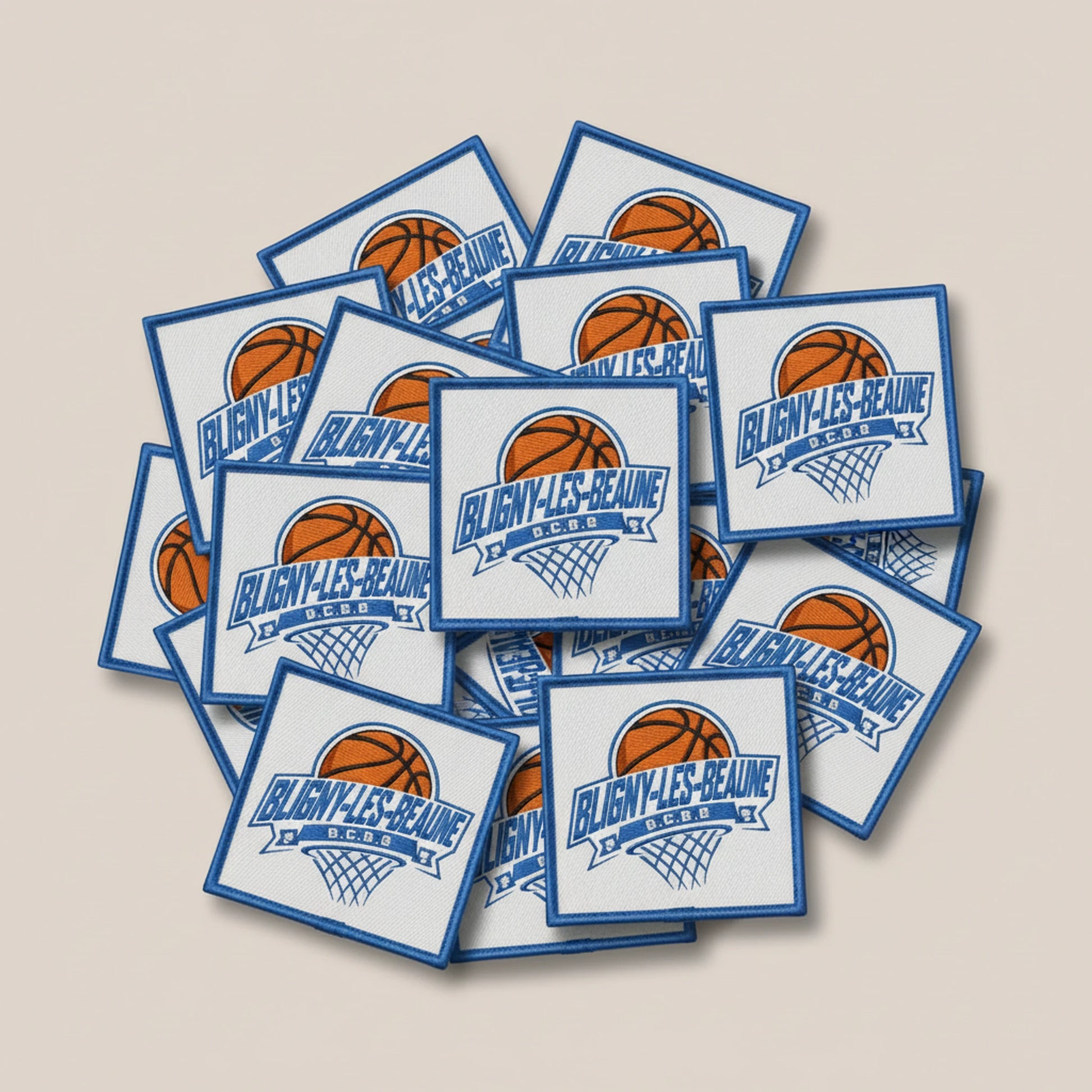 Dos velcro patch brodé PPATCH