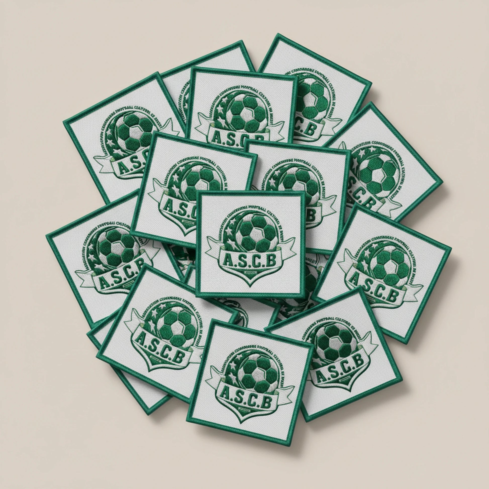 Dos velcro patch brodé PPATCH