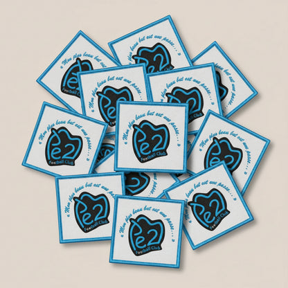Dos velcro patch brodé PPATCH