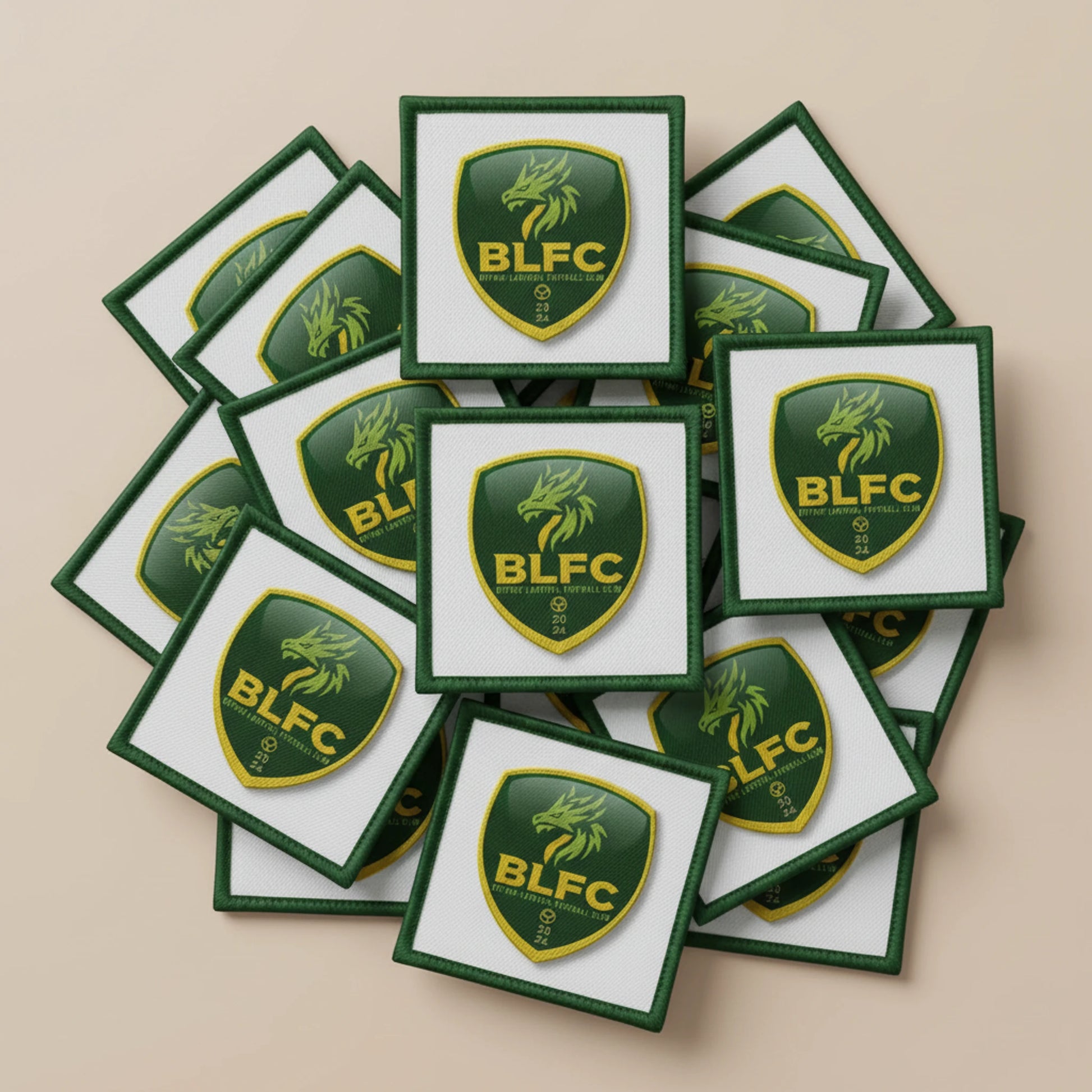 Dos velcro patch brodé PPATCH