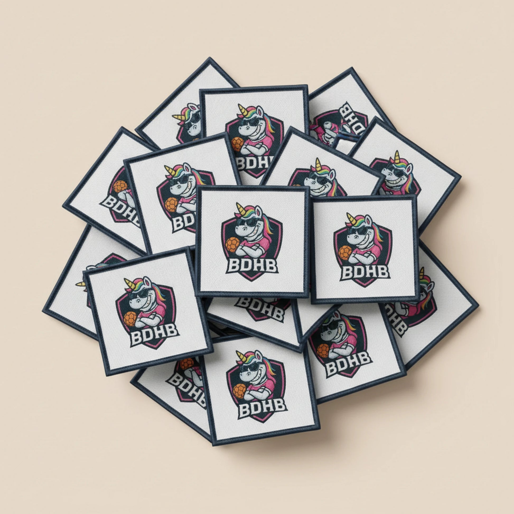 Dos velcro patch brodé PPATCH