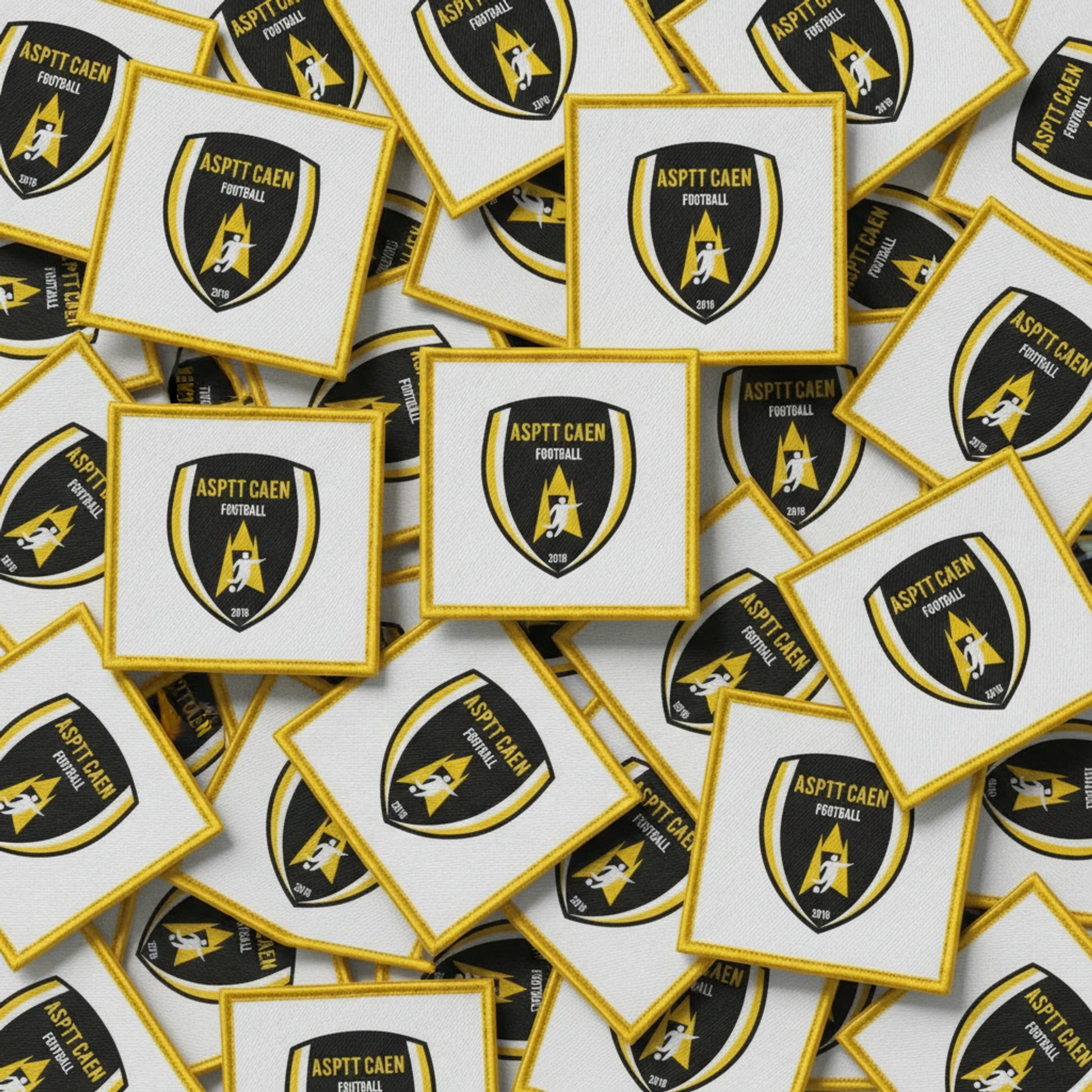 Dos velcro patch brodé PPATCH