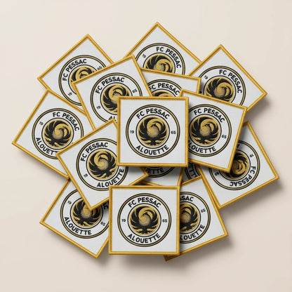 Dos velcro patch brodé PPATCH