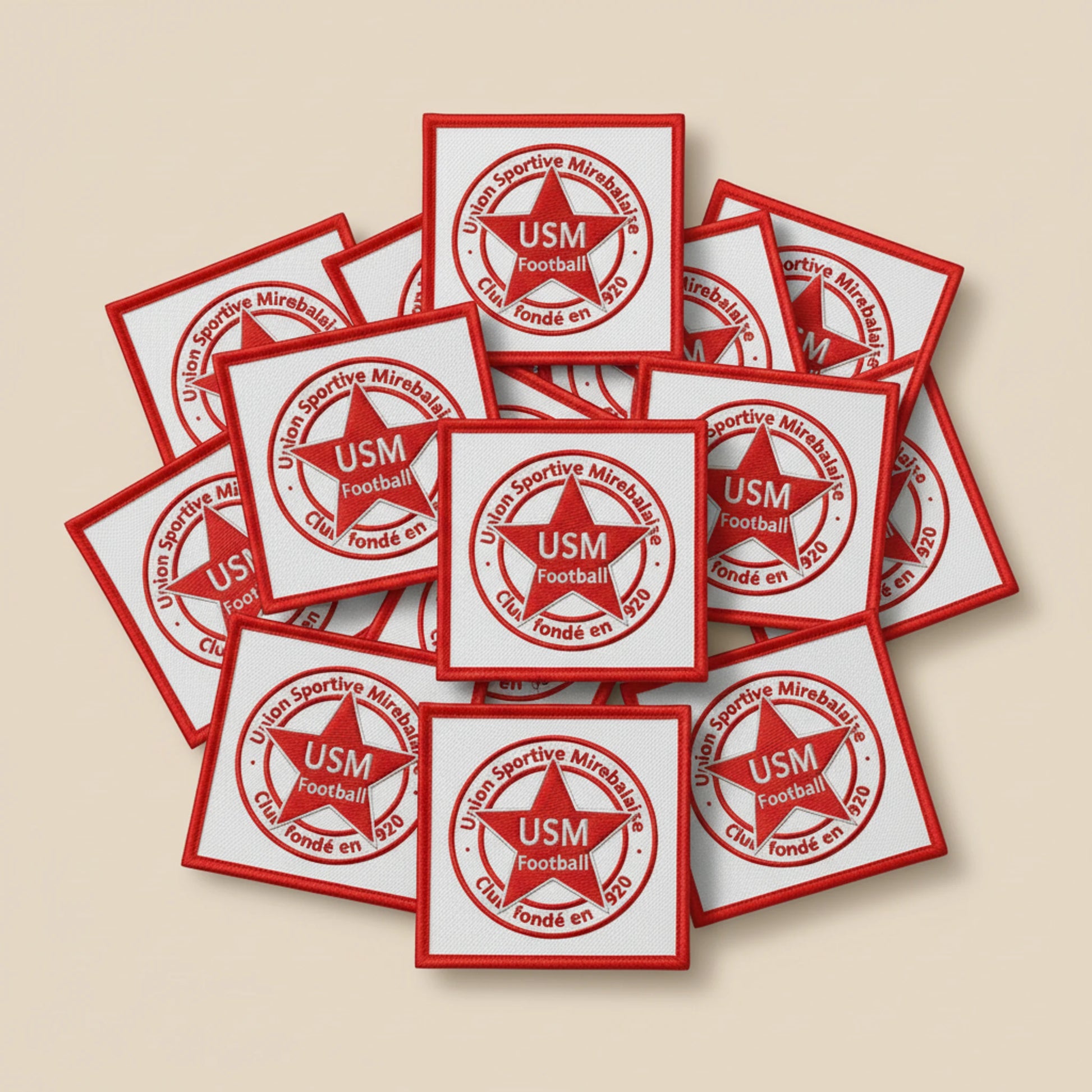 Dos velcro patch brodé PPATCH