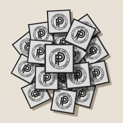 Dos velcro patch brodé PPATCH