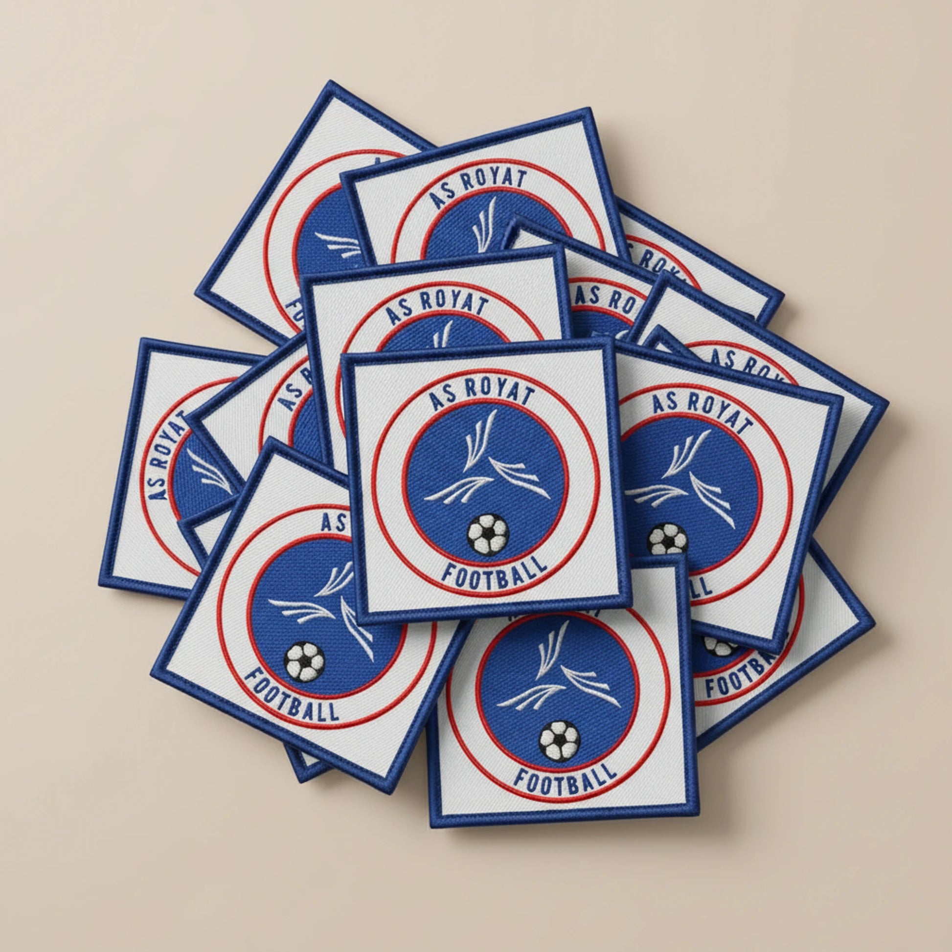 Dos velcro patch brodé PPATCH