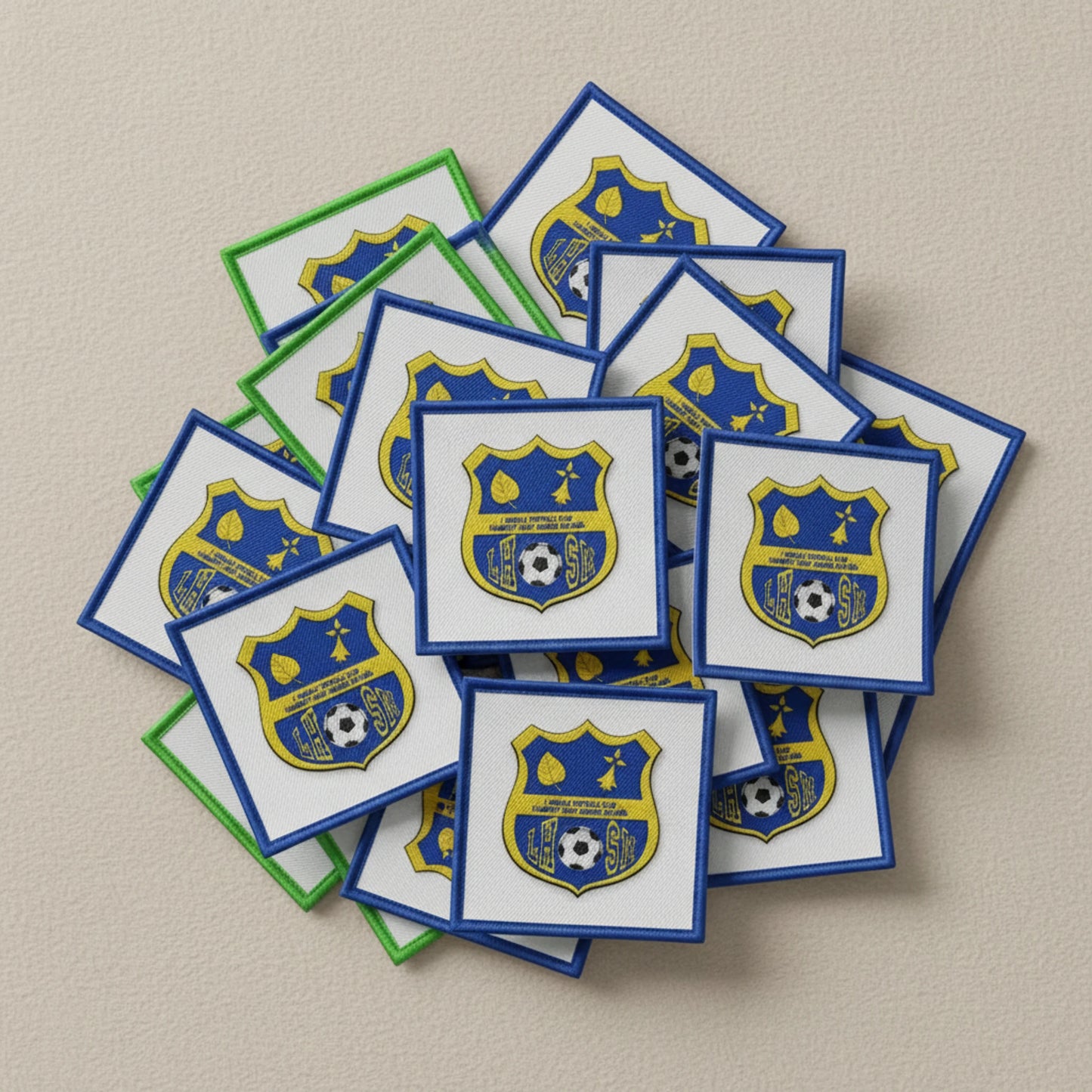 Dos velcro patch brodé PPATCH