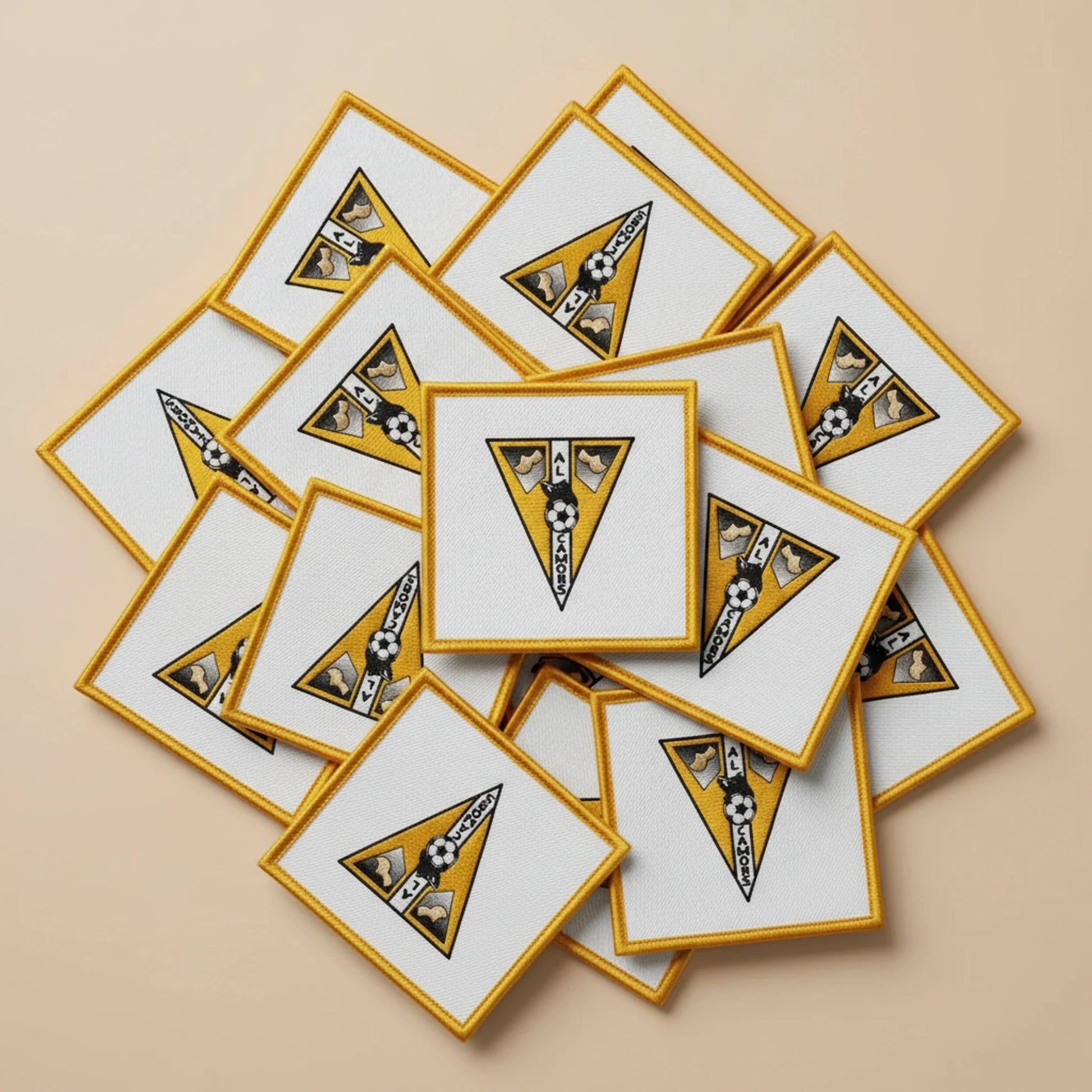 Dos velcro patch brodé PPATCH