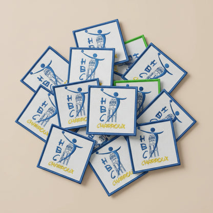 HANDBALL CLUB DE CHARROUX - Dos velcro