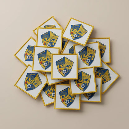 Dos velcro patch brodé PPATCH