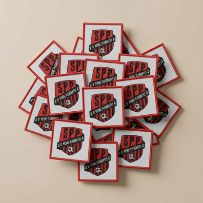 Dos velcro patch brodé PPATCH
