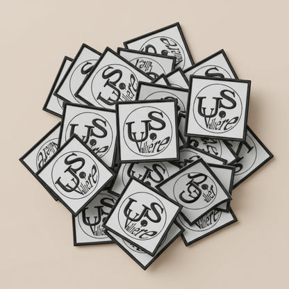 Dos velcro patch brodé PPATCH