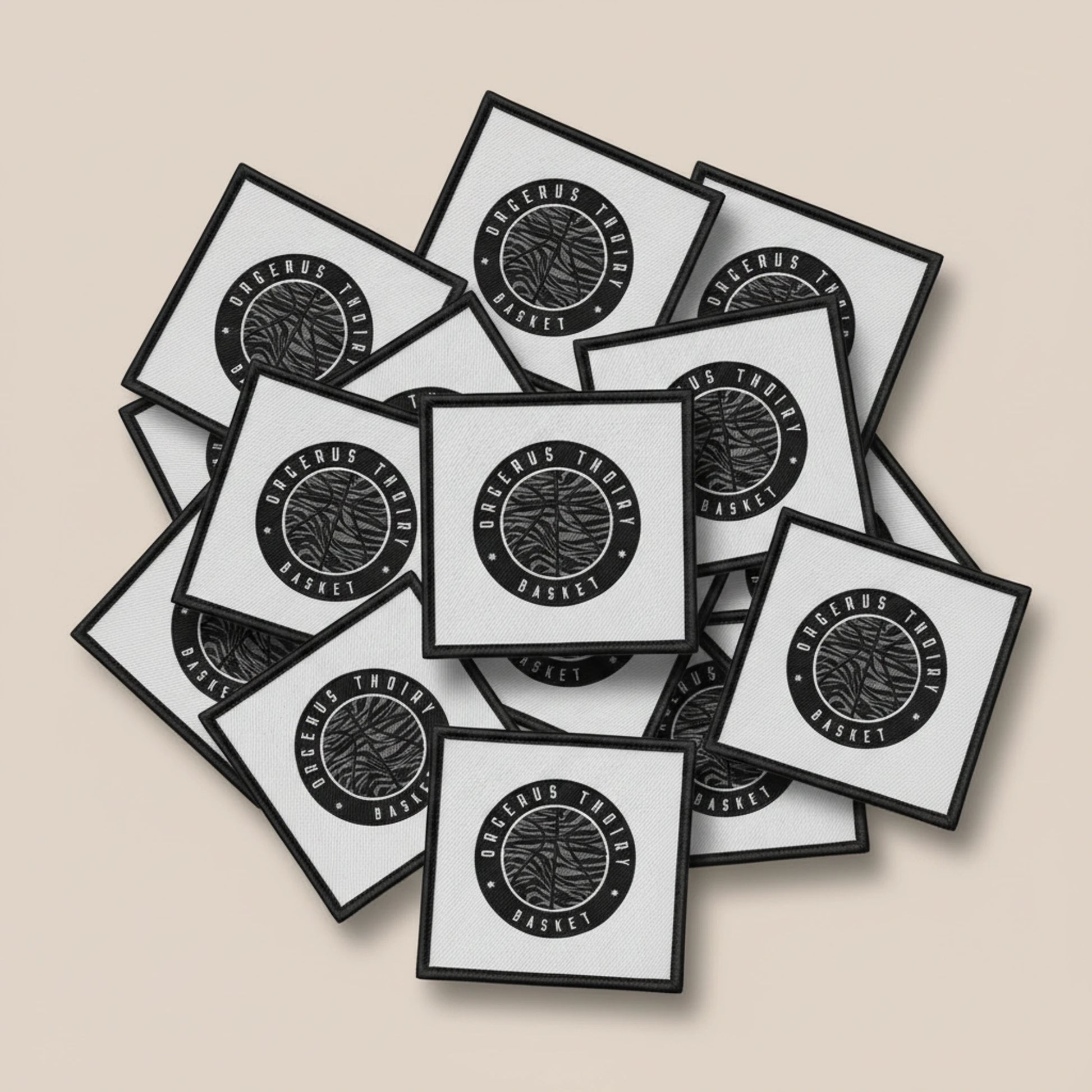 Dos velcro patch brodé PPATCH