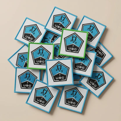 Dos velcro patch brodé PPATCH