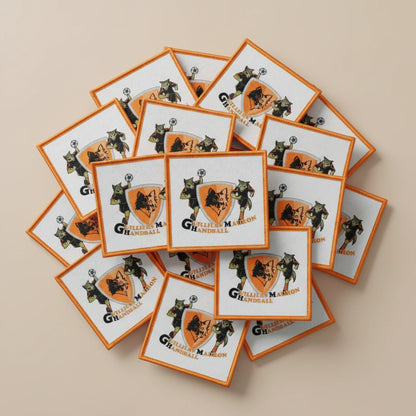 Dos velcro patch brodé PPATCH