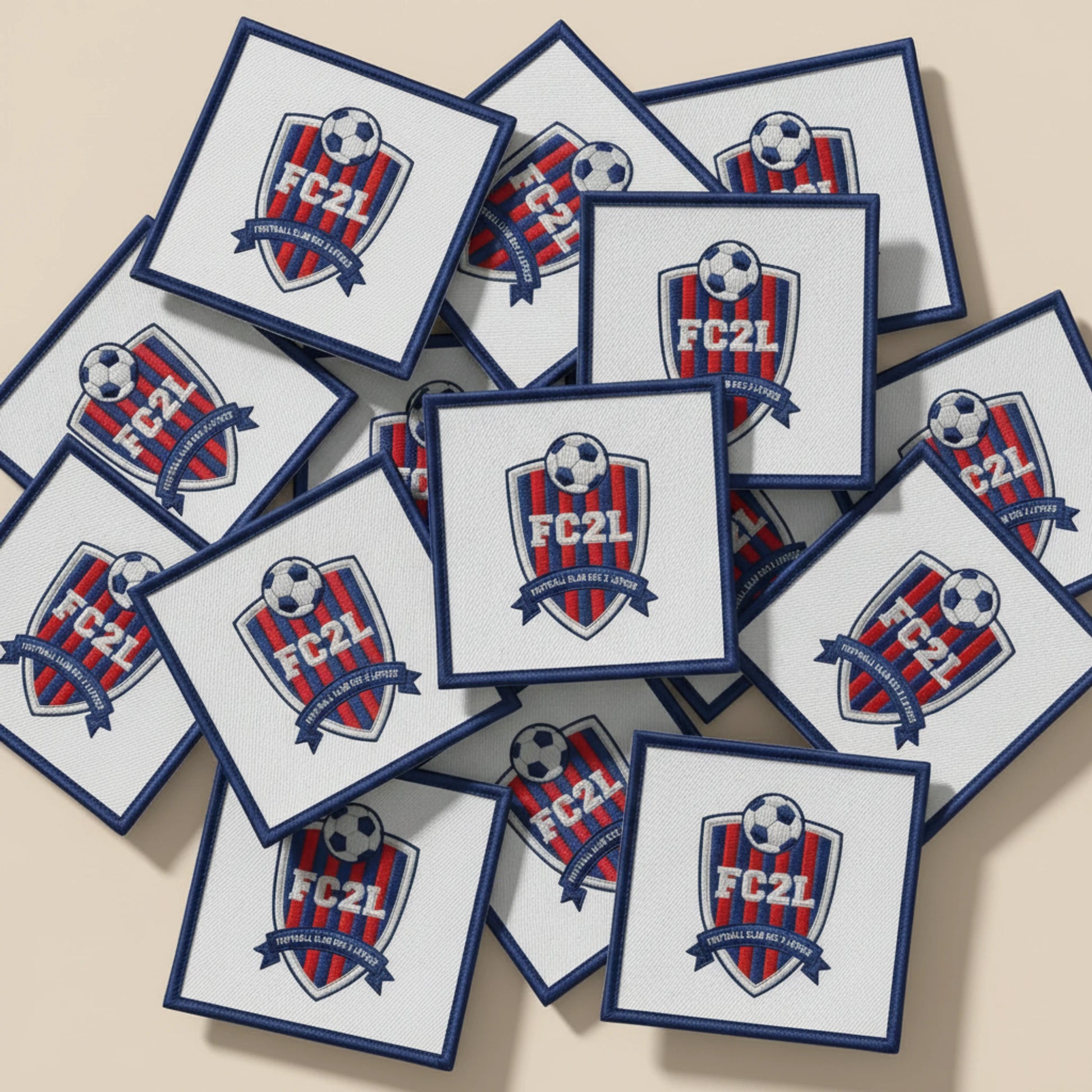 Dos velcro patch brodé PPATCH