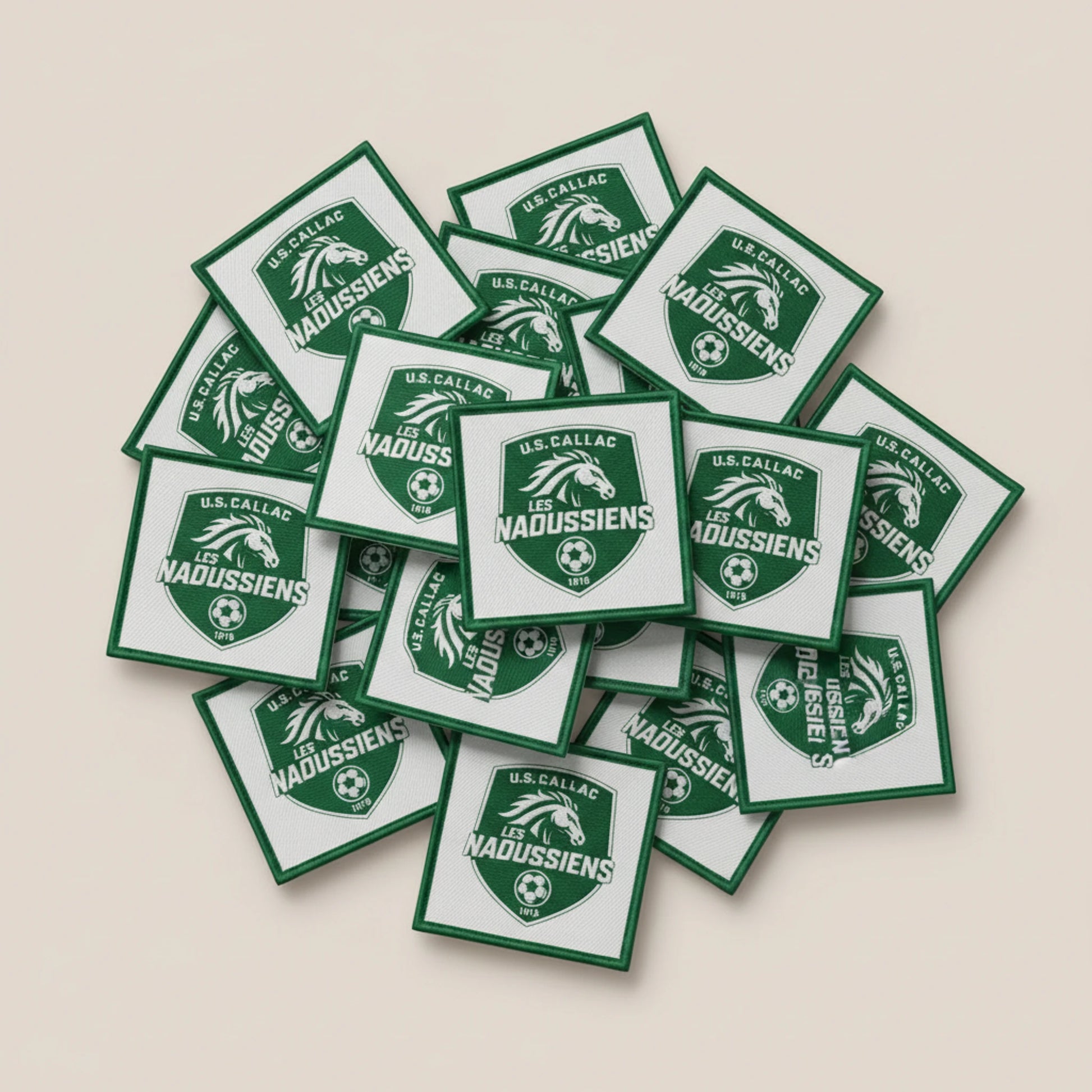 Dos velcro patch brodé PPATCH