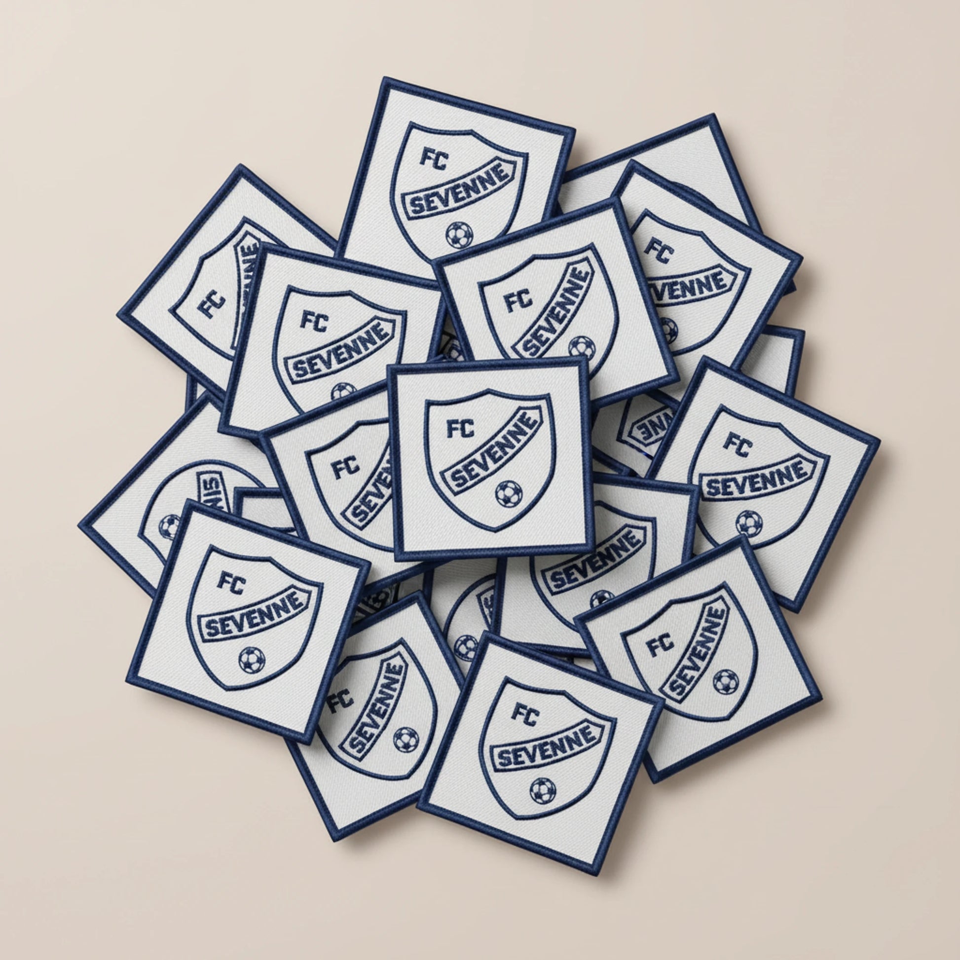 Dos velcro patch brodé PPATCH