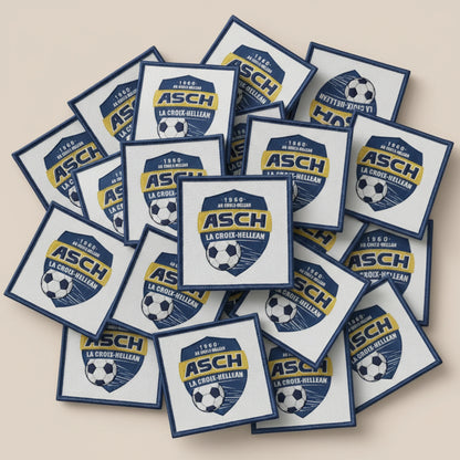 Collection patchs brodés Football