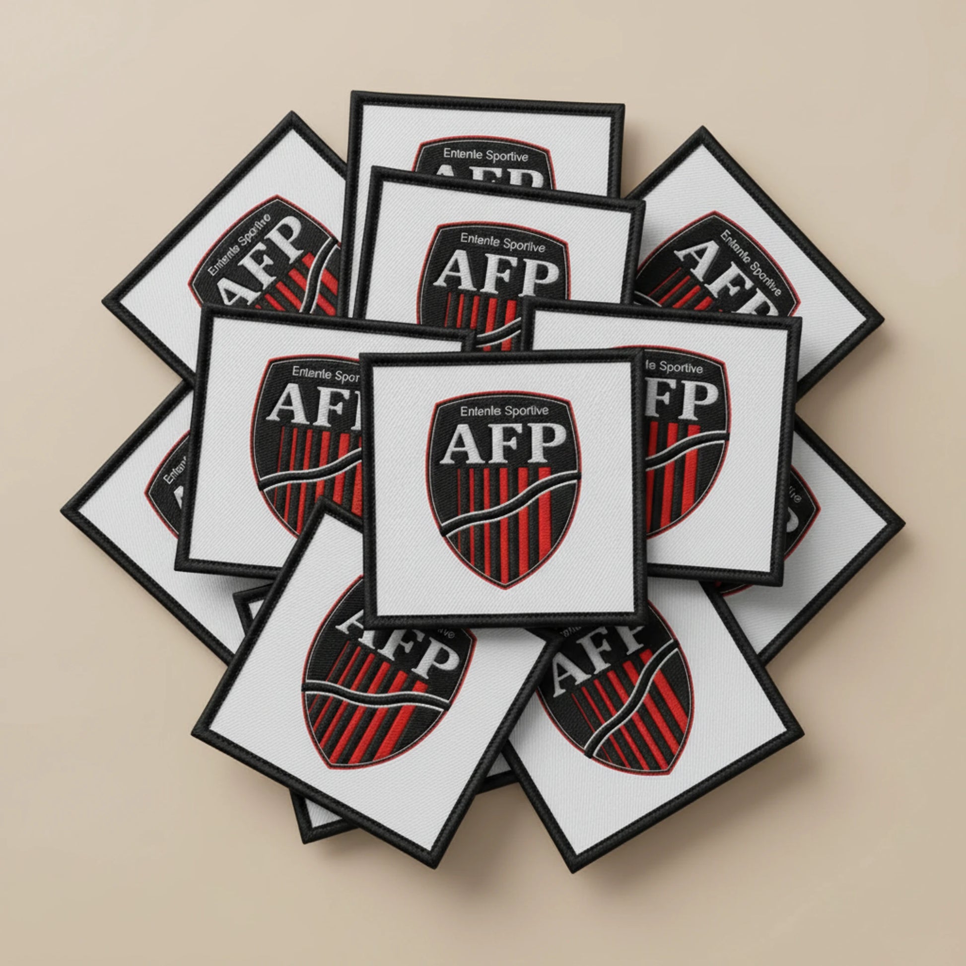 Dos velcro patch brodé PPATCH