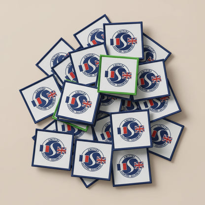 Dos velcro patch brodé PPATCH