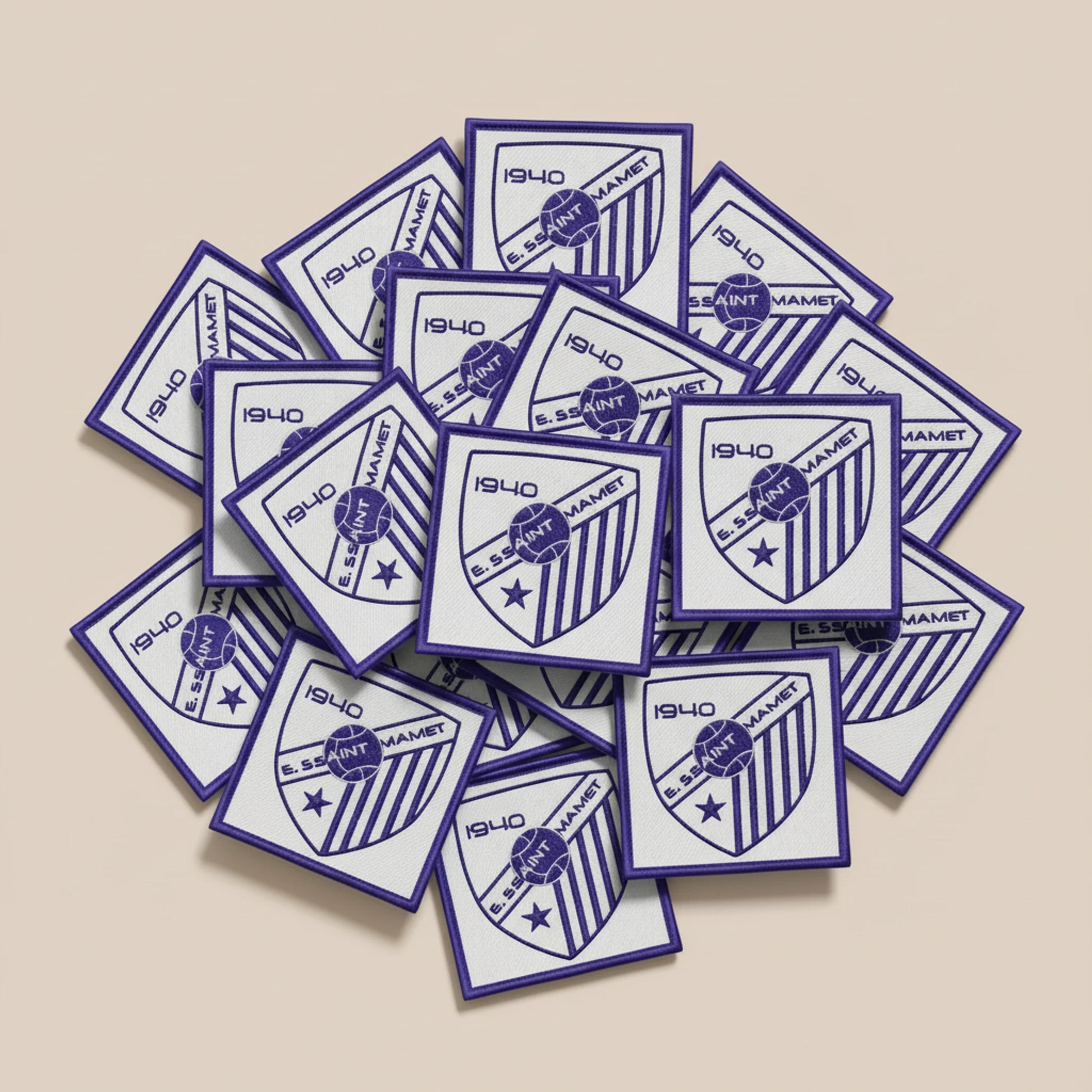 Dos velcro patch brodé PPATCH