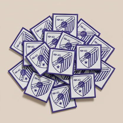 Dos velcro patch brodé PPATCH