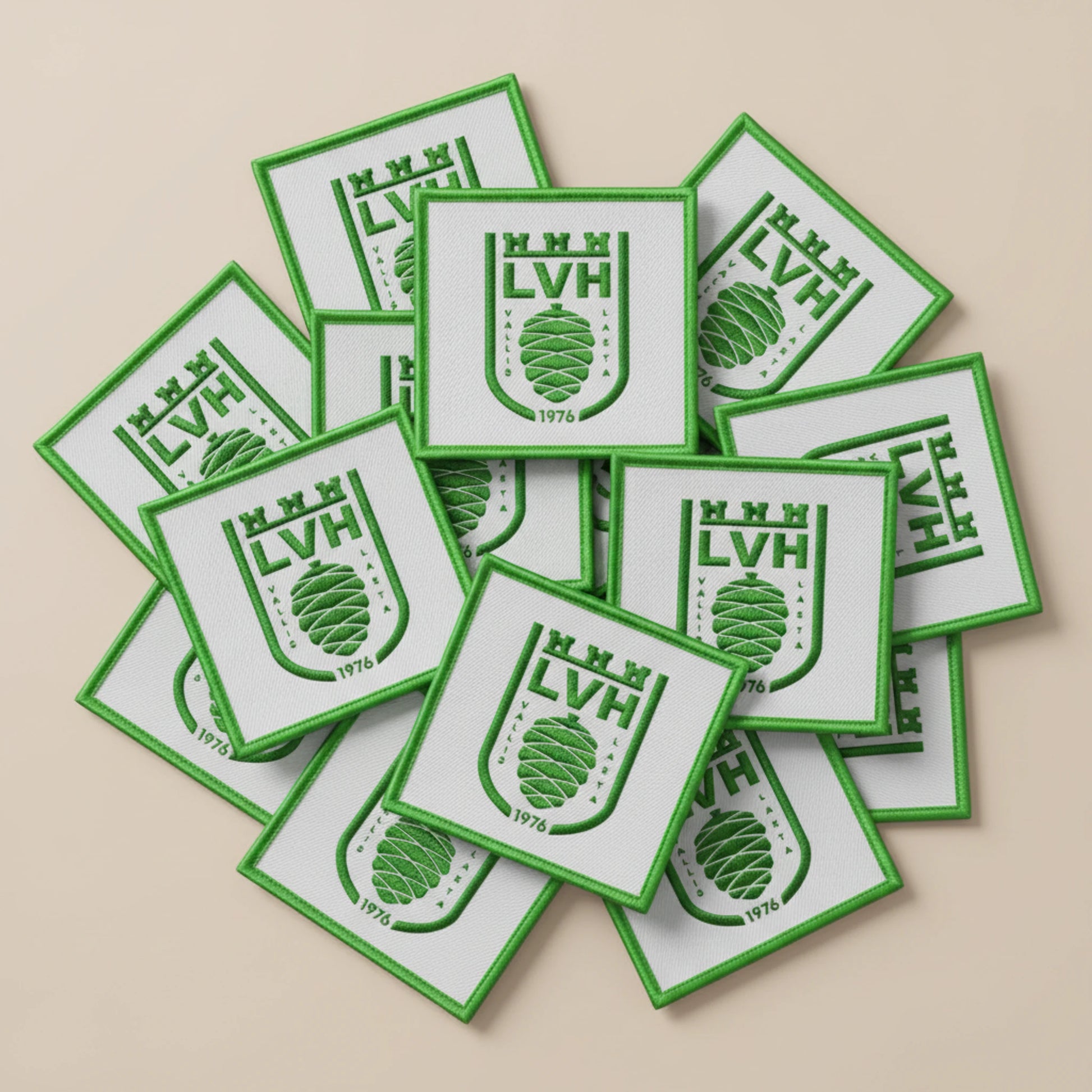 Dos velcro patch brodé PPATCH
