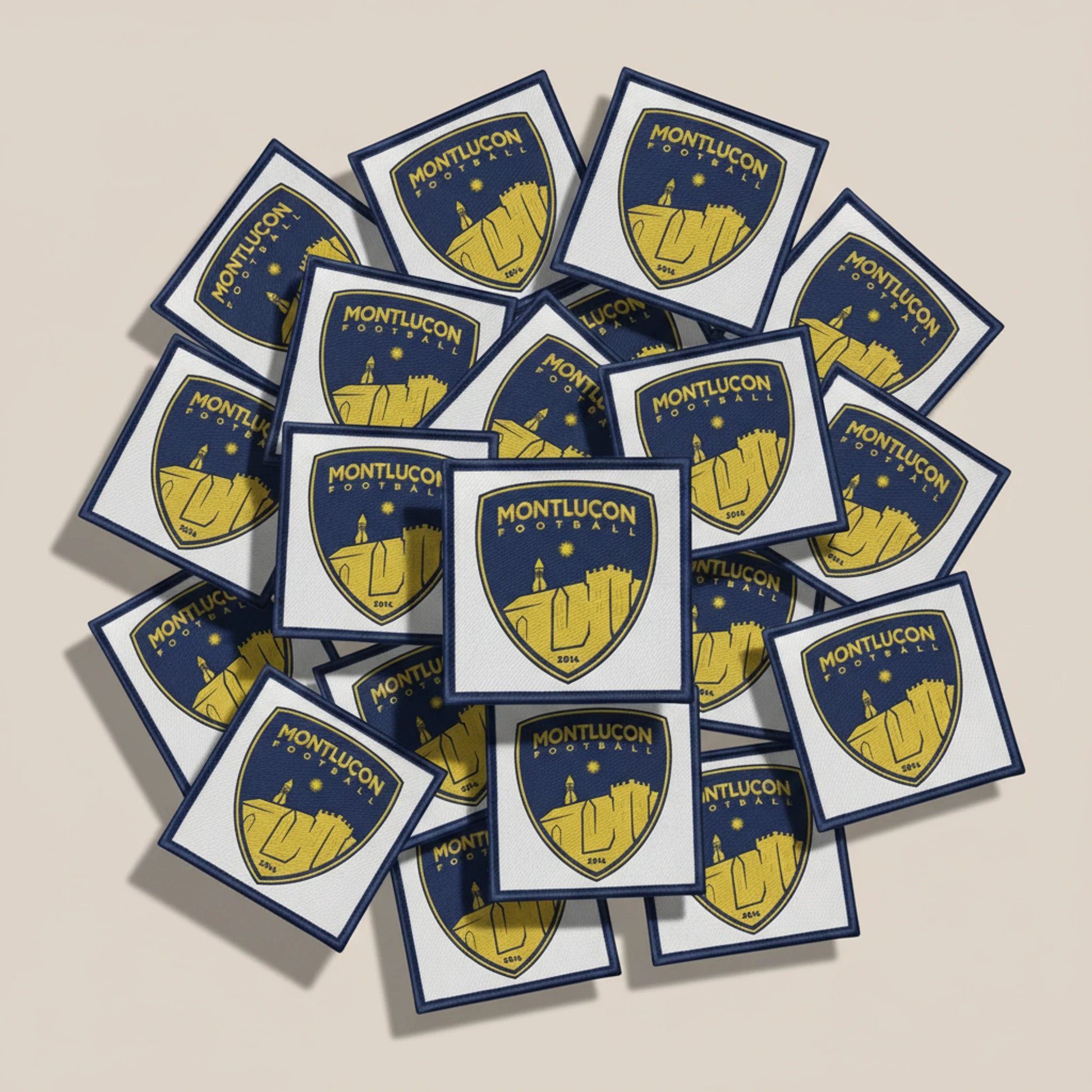 MONTLUCON F.C. - Dos velcro