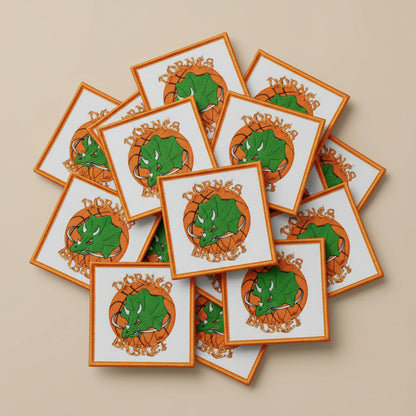 Dos velcro patch brodé PPATCH
