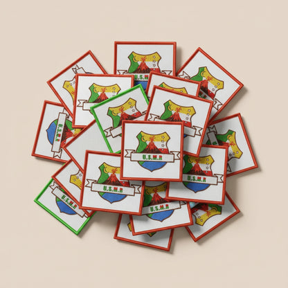 Dos velcro patch brodé PPATCH