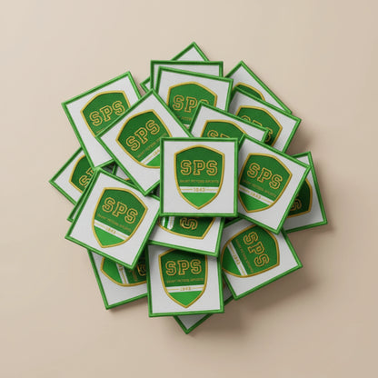 Dos velcro patch brodé PPATCH