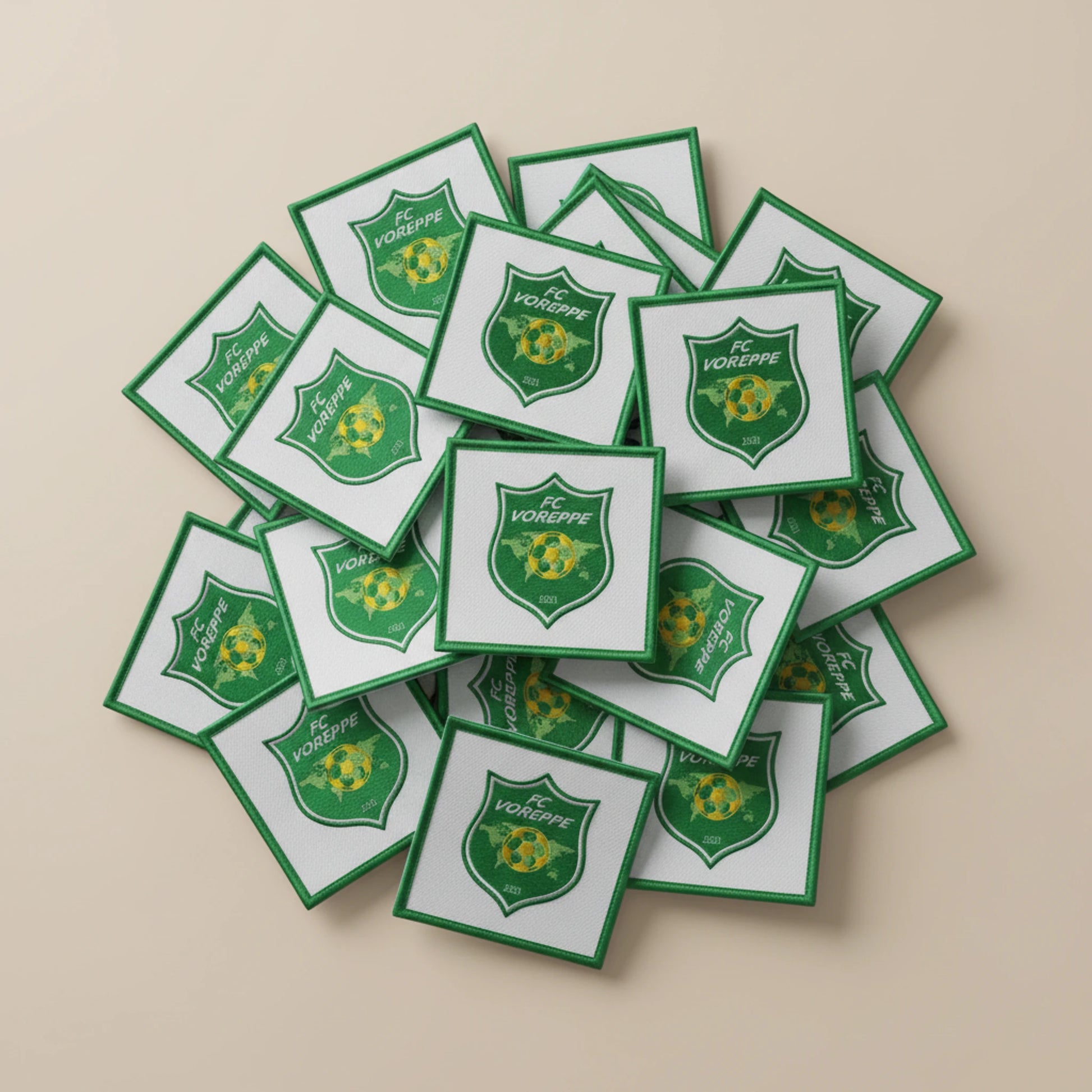 FOOTBALL CLUB DE VOREPPE - Dos velcro