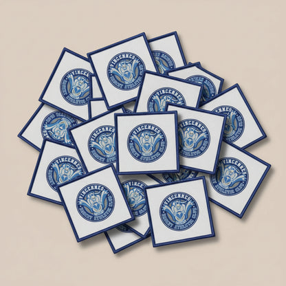 Dos velcro patch brodé PPATCH