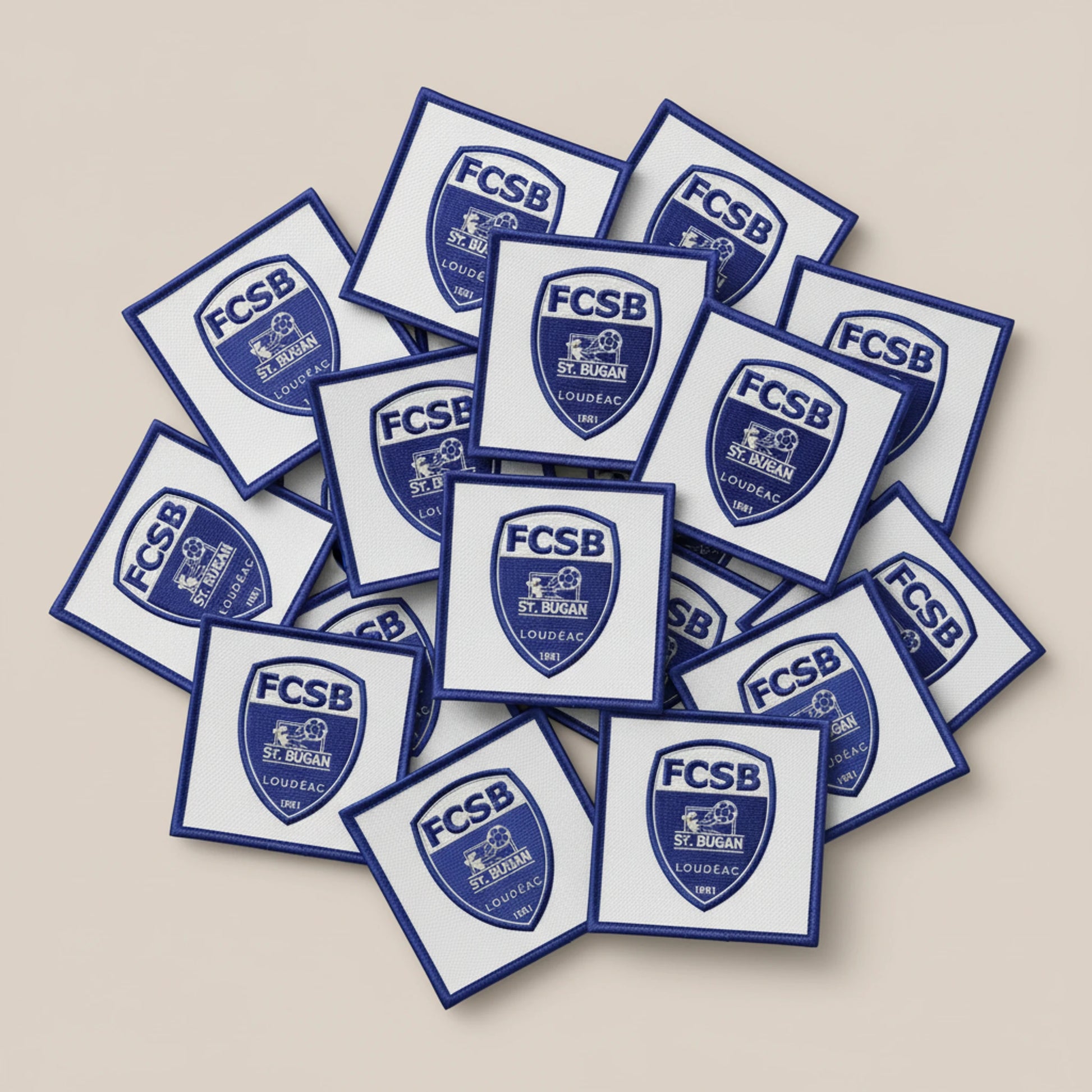 Dos velcro patch brodé PPATCH