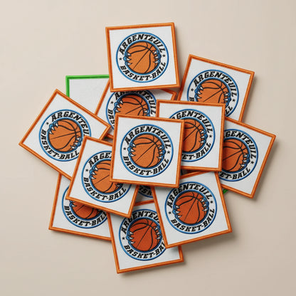 Dos velcro patch brodé PPATCH