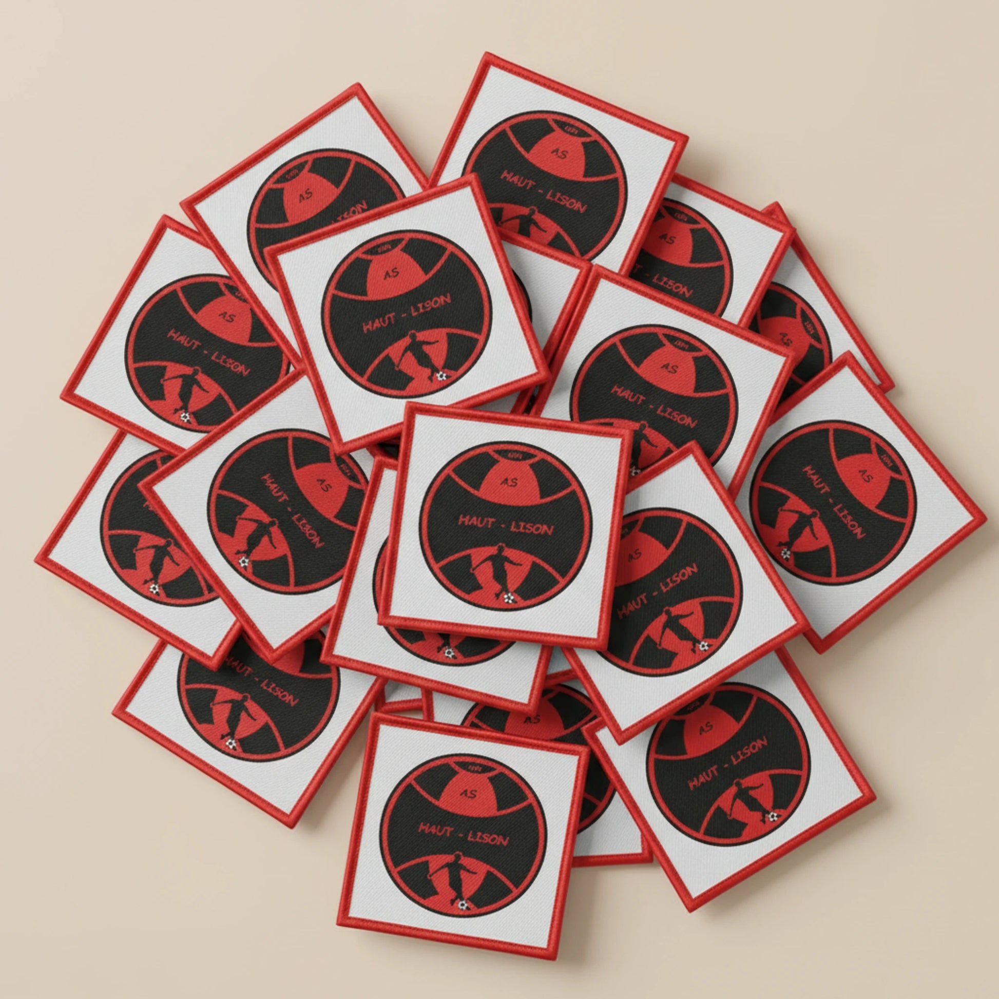 Dos velcro patch brodé PPATCH