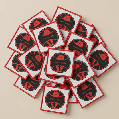 Dos velcro patch brodé PPATCH