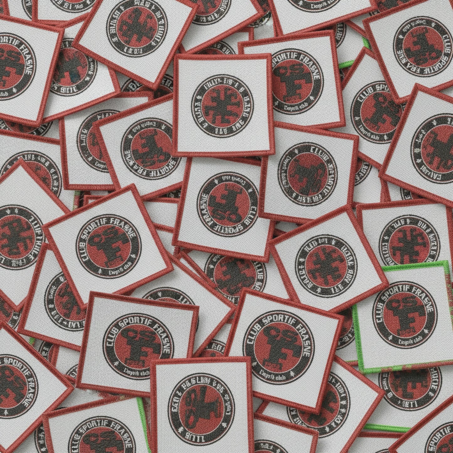 Dos velcro patch brodé PPATCH