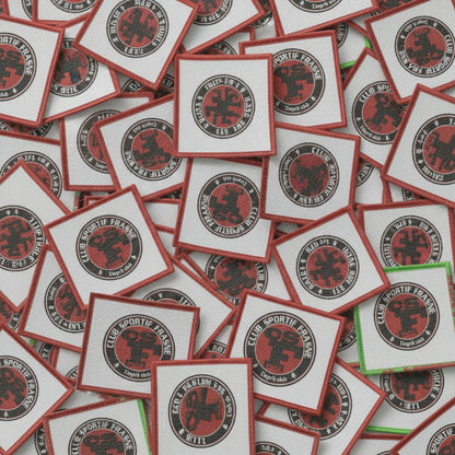 Dos velcro patch brodé PPATCH