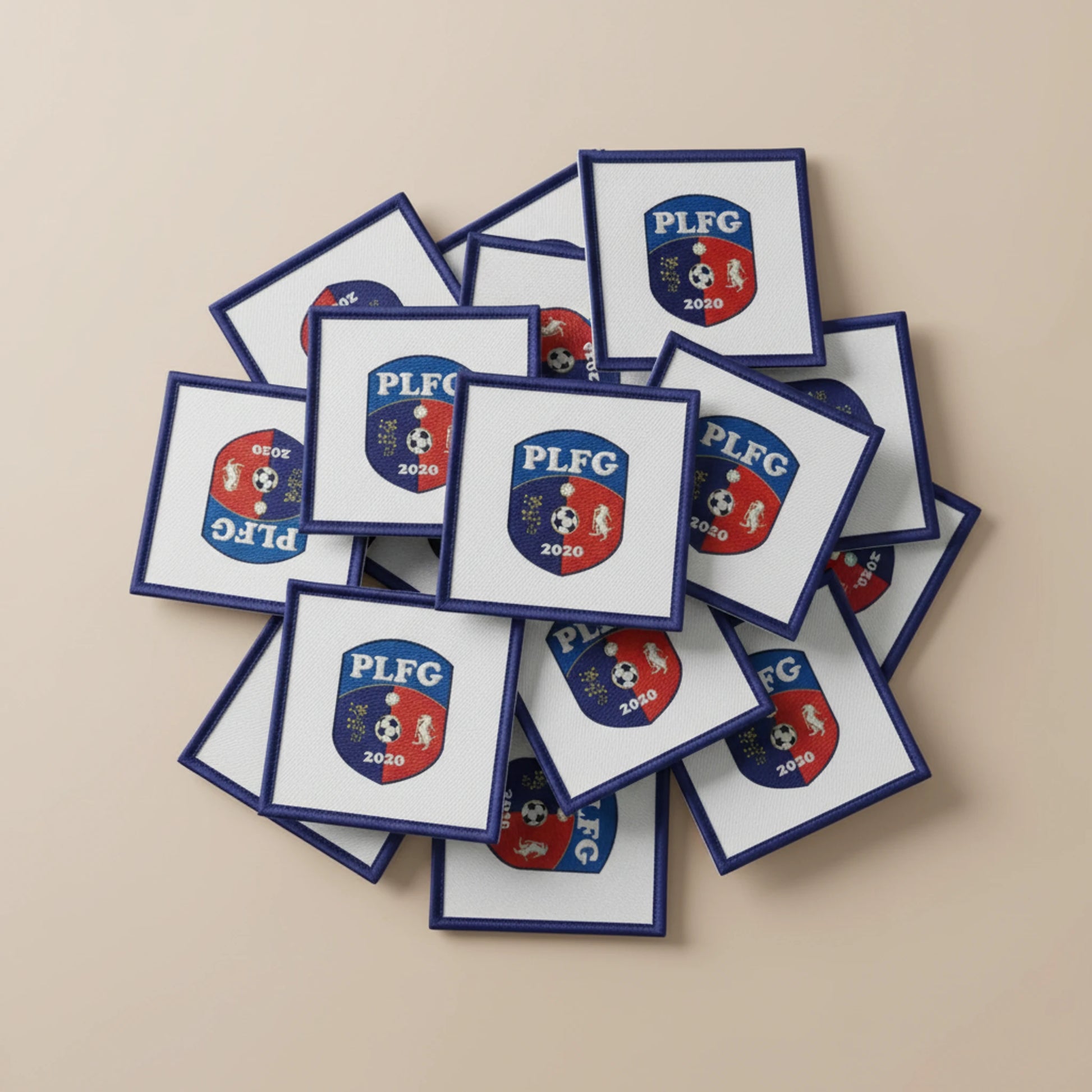 Dos velcro patch brodé PPATCH