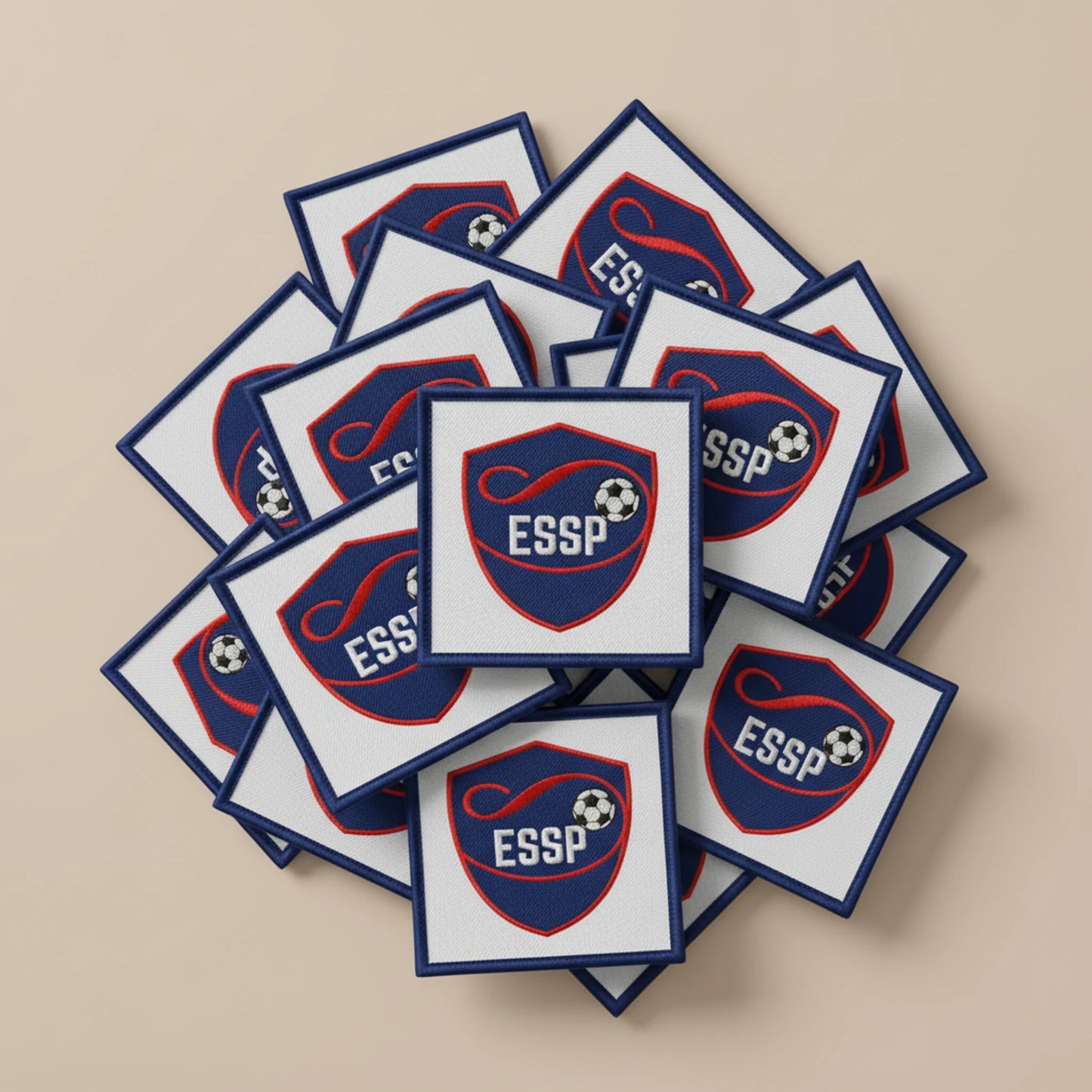 Dos velcro patch brodé PPATCH