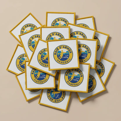 Dos velcro patch brodé PPATCH